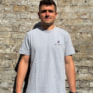 Organic Oversize Fit T-Shirt - The plum plumbum - Small Print