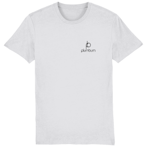 Organic Modern Fit T-Shirt - The pb plumbum - Small Black Print