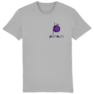 Organic Modern Fit T-Shirt - The plum plumbum - Medium Print