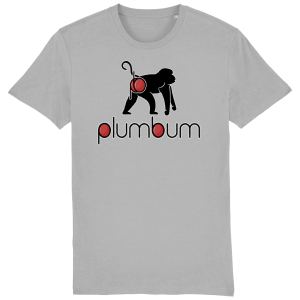 Organic Modern Fit T-Shirt - The bum plumbum - Large Print