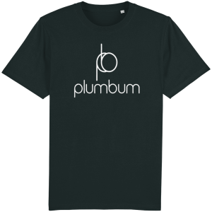 Organic Oversize Fit T-Shirt - The pb plumbum- Large White Print