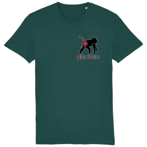 Organic Modern Fit T-Shirt - The bum plumbum - Medium Print