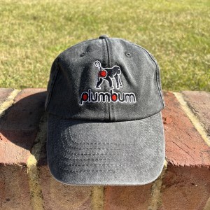 Vintage Cap - The bum plumbum - Embroidery