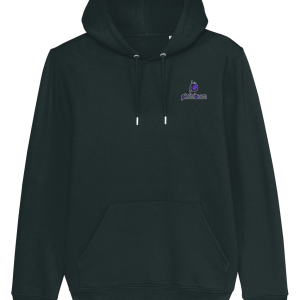 Organic Medium Fit Hoodie - The plum plumbum - Embroidery