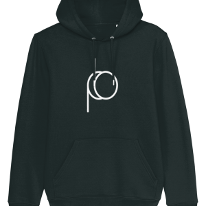 Organic Medium Fit Hoodie - The pb - Large White Print