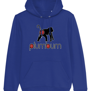 Organic Medium Fit Hoodie - The bum plumbum - Large Print