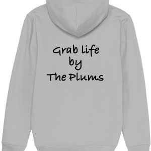 Organic Medium Fit Hoodie - GLBTP - Large Black Back Print