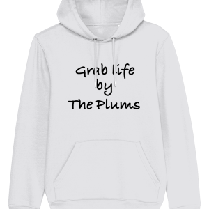 Organic Medium Fit Hoodie - GLBTP - Large Black Print