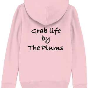 Organic Kids Hoodie - GLBTP - Large Black Back Print