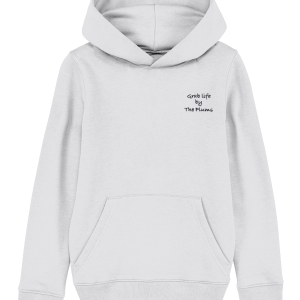 Organic Kids Hoodie - GLBTP - Black Embroidery