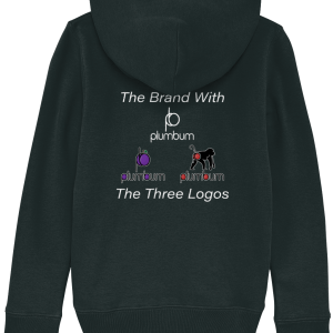 Organic Kids Hoodie - TBWTTL - Large White Back Print