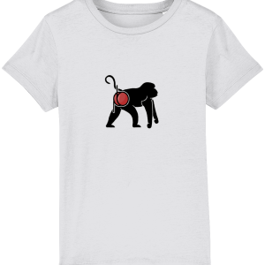 Organic Kids T-Shirt - The bum - Large Print