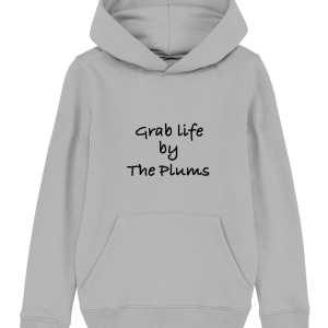 Organic Kids Hoodie - GLBTP - Large Black Print