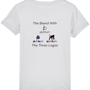 Organic Kids T-Shirt - TBWTTL - Large Black Back Print