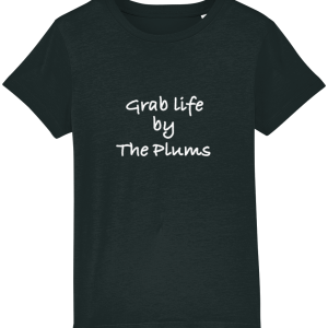 Organic Kids T-Shirt - GLBTP - Large White Print